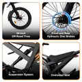High-Speed 2000W Full Suspension Electric Dirt Bike 60V Lithium Battery Adult Off-Road Motorcycles with Brushless Motor