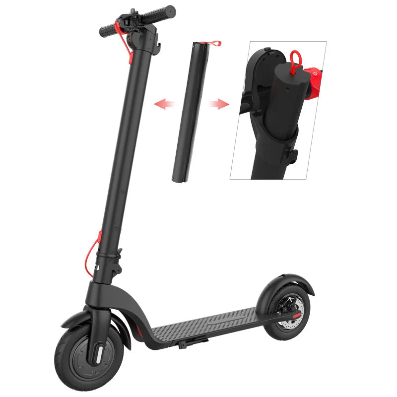 Adults Scooter  350W 5Ah Battery Full Suspension Aluminum Alloy Portable Two Wheels 