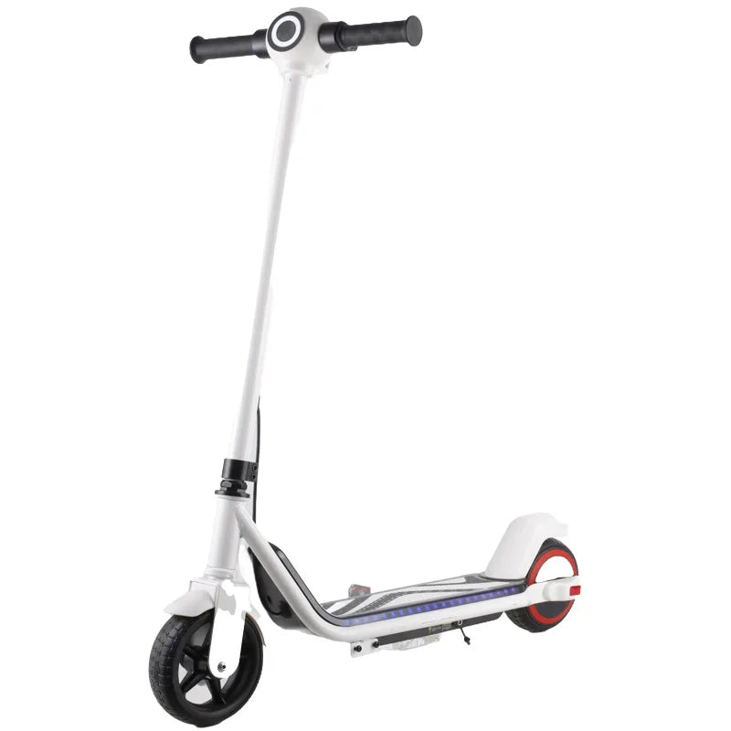 Cross-Border Children'S Mini Electric Kick Scooter Foldable Aluminum Alloy Retractable Handrail Kids 65-Inch Two-Wheel Age 5-10