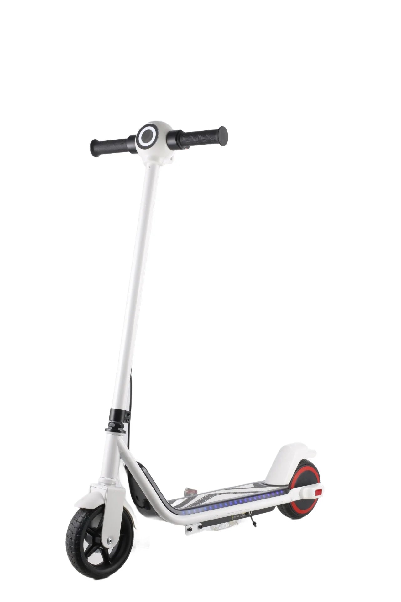 Cross-Border Children'S Mini Electric Kick Scooter Foldable Aluminum Alloy Retractable Handrail Kids 65-Inch Two-Wheel Age 5-10