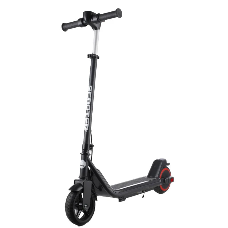 Cross-Border Children'S Mini Electric Kick Scooter Foldable Aluminum Alloy Retractable Handrail Kids 65-Inch Two-Wheel Age 5-10