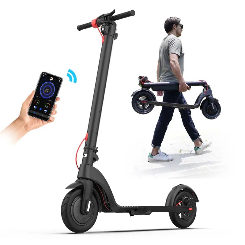 Adults Scooter  350W 5Ah Battery Full Suspension Aluminum Alloy Portable Two Wheels 