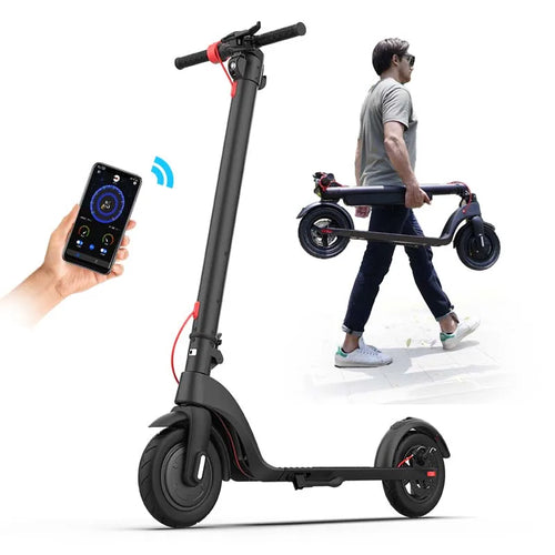 Adults Scooter  350W 5Ah Battery Full Suspension Aluminum Alloy Portable Two Wheels 