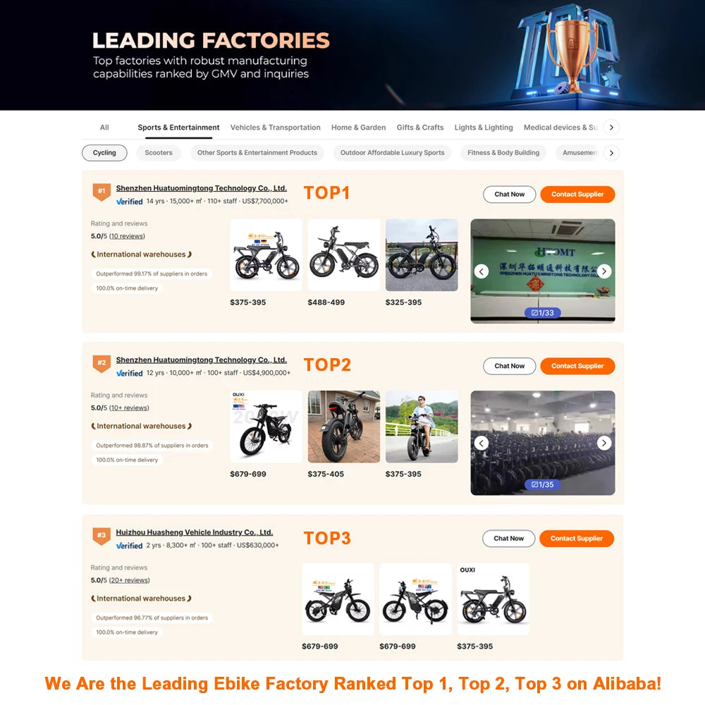 48V 15Ah 250W Electric Bikes Bicycle 20Inch 7 Speed Fat Tire Folding Electric Bike OUXI X8
