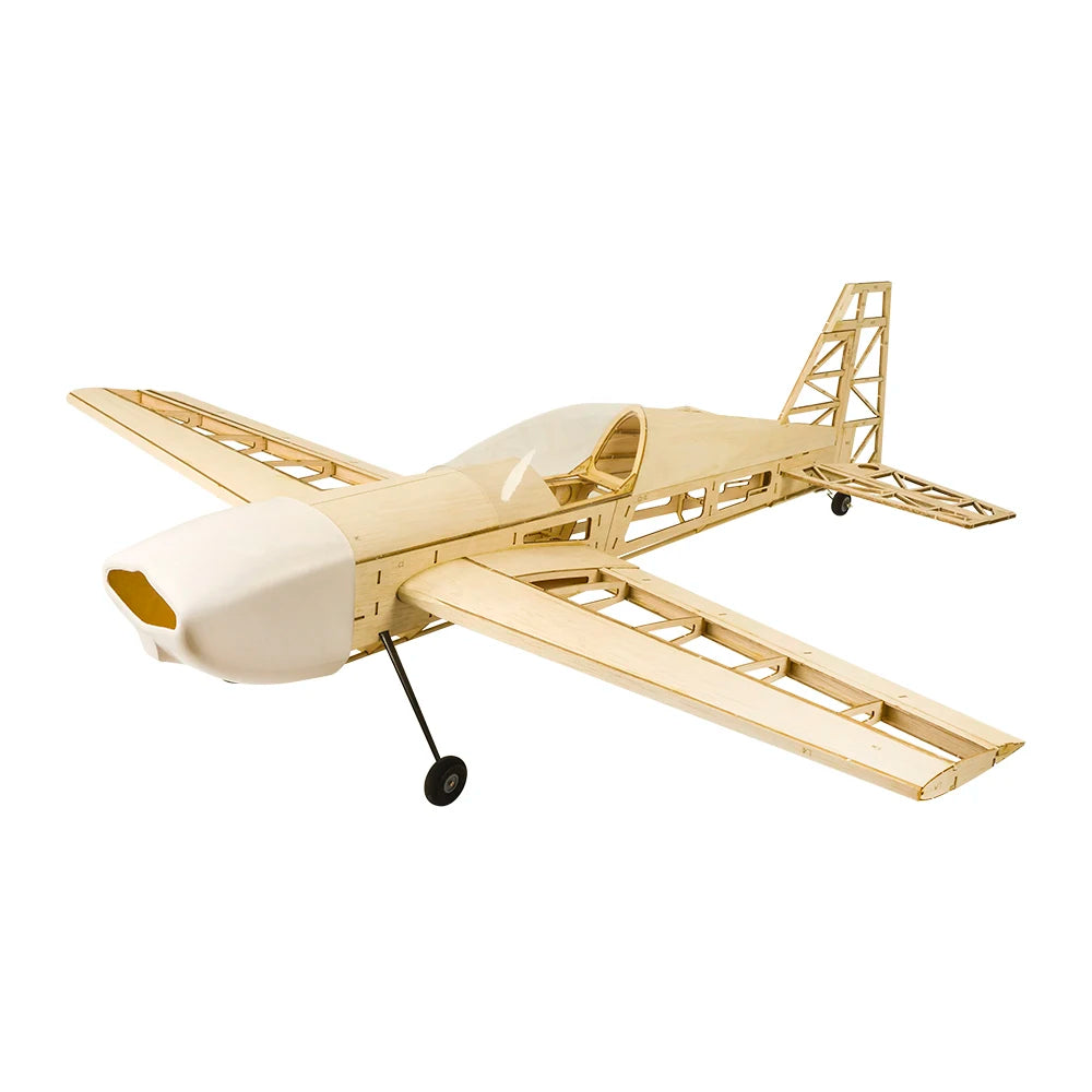 NEW RC Airplanes X01 Laser Cut Balsa Wood Airplane Extra330 Frame without Cover Wingspan 1000Mm Balsa Wood Model Building Kit
